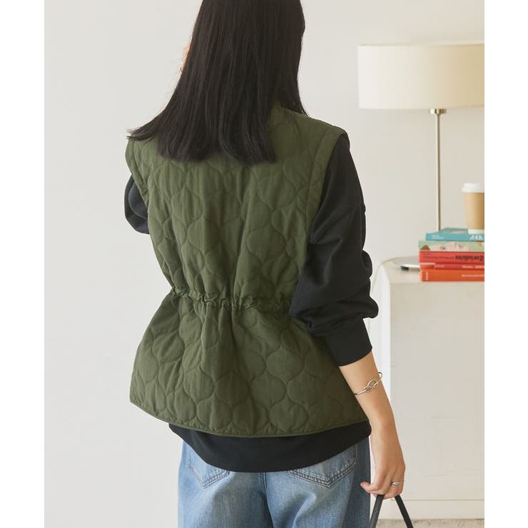 ドロストキルティングベスト | AMERICAN HOLIC | 詳細画像6 