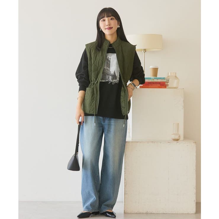 ドロストキルティングベスト | AMERICAN HOLIC | 詳細画像7 