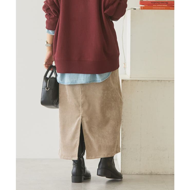 コーデュロイベイカータイトスカート | AMERICAN HOLIC | 詳細画像11 