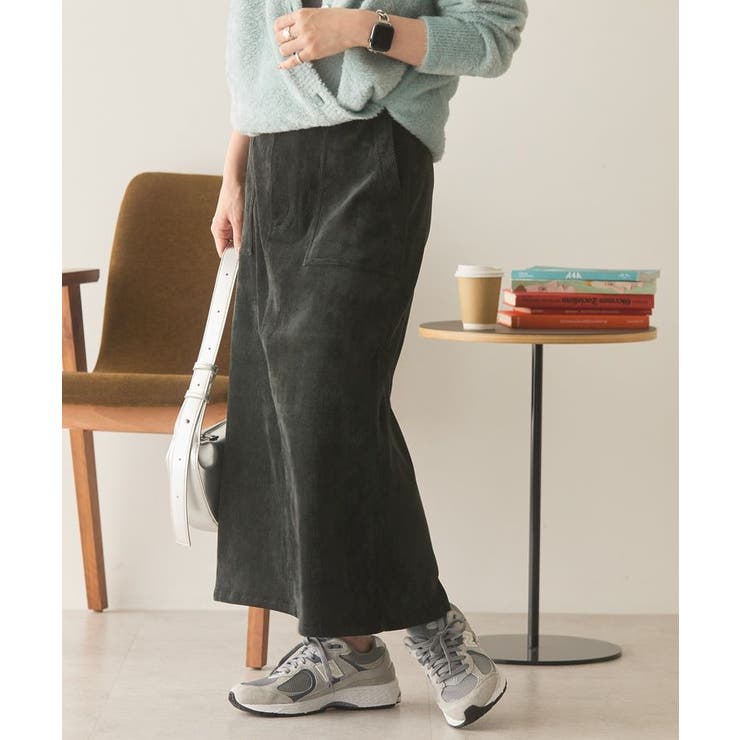 コーデュロイベイカータイトスカート | AMERICAN HOLIC | 詳細画像5 