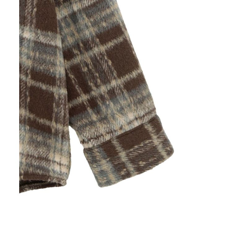 フード付きシャギーチェックシャツ | AMERICAN HOLIC | 詳細画像15 