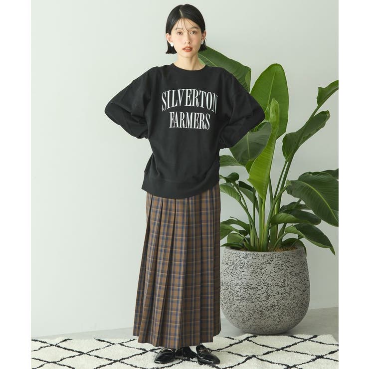 T/Rタータンチェックプリーツスカート | AMERICAN HOLIC | 詳細画像5 