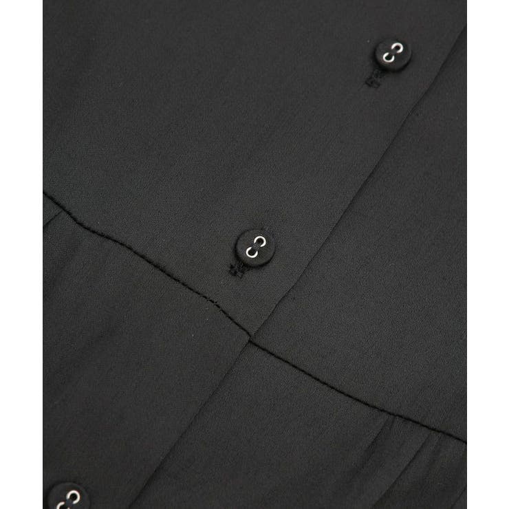 サテンティアードブラウス | AMERICAN HOLIC | 詳細画像16 