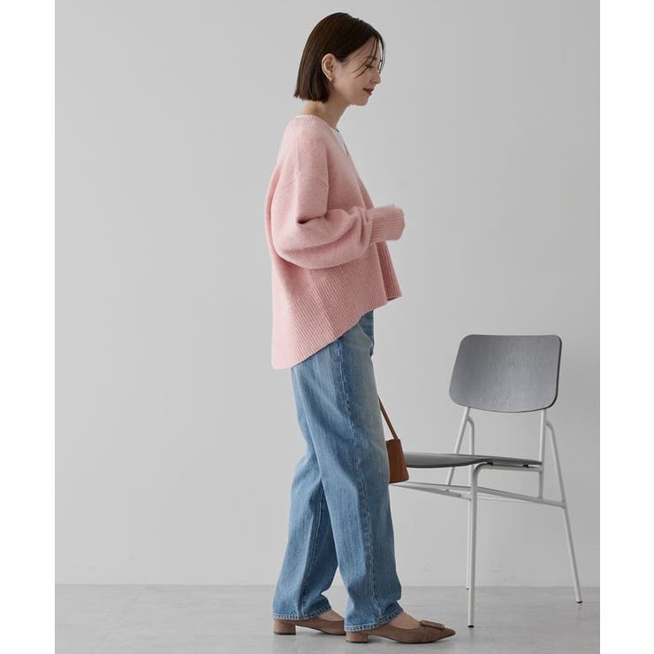 ワイドリブVネックプルオーバー | AMERICAN HOLIC | 詳細画像10 