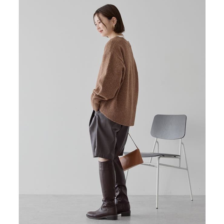 ワイドリブVネックプルオーバー | AMERICAN HOLIC | 詳細画像22 