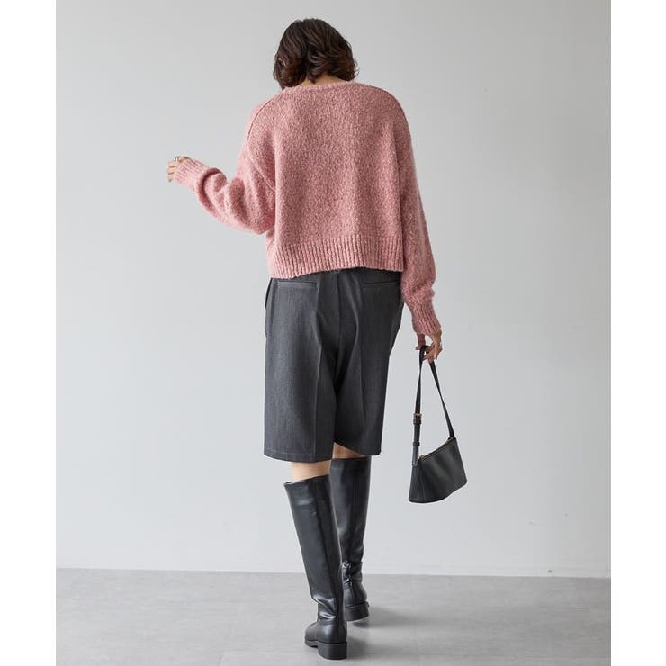 ラメmixネップニットプルオーバー | AMERICAN HOLIC | 詳細画像7 