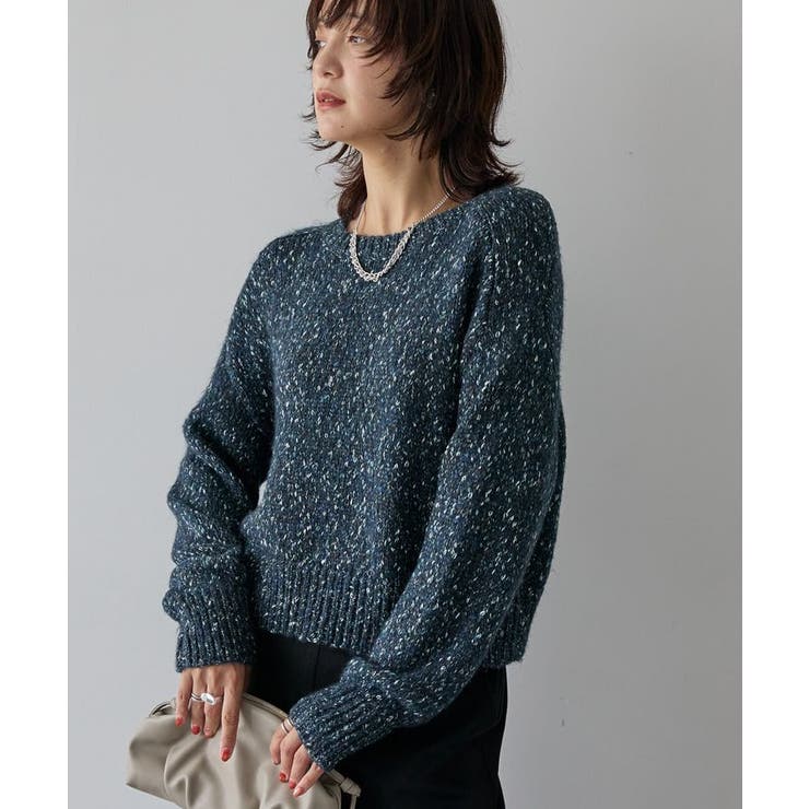 ラメmixネップニットプルオーバー | AMERICAN HOLIC | 詳細画像9 