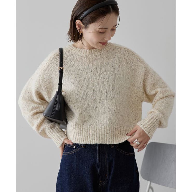 ラメmixネップニットプルオーバー | AMERICAN HOLIC | 詳細画像13 