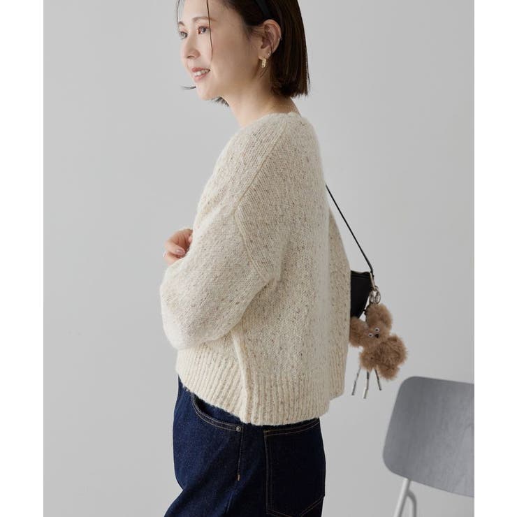 ラメmixネップニットプルオーバー | AMERICAN HOLIC | 詳細画像15 