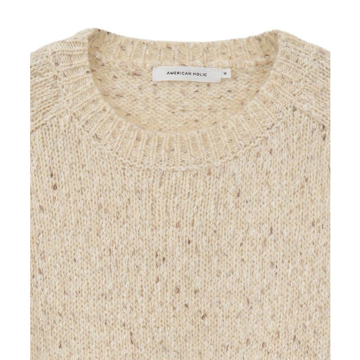 ラメmixネップニットプルオーバー | AMERICAN HOLIC | 詳細画像23 