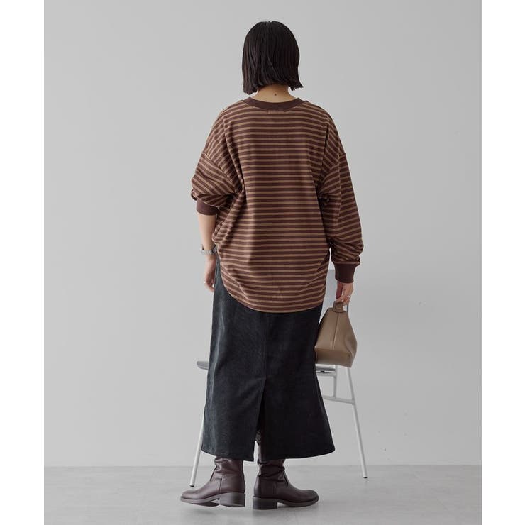 ソフトタッチボーダープルオーバー | AMERICAN HOLIC | 詳細画像10 