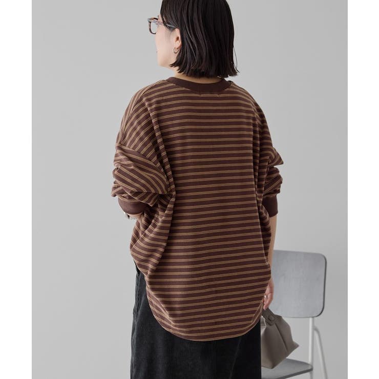 ソフトタッチボーダープルオーバー | AMERICAN HOLIC | 詳細画像13 