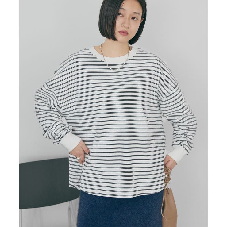 ソフトタッチボーダープルオーバー | AMERICAN HOLIC | 詳細画像15 