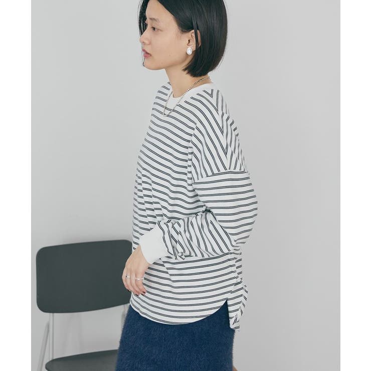 ソフトタッチボーダープルオーバー | AMERICAN HOLIC | 詳細画像16 