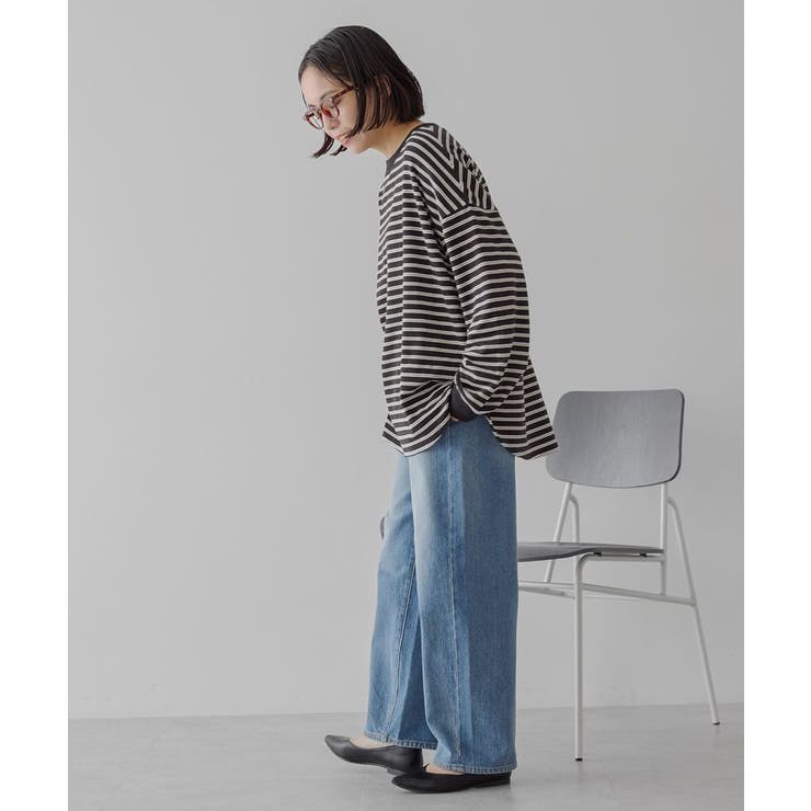 ソフトタッチボーダープルオーバー | AMERICAN HOLIC | 詳細画像7 