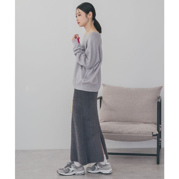 バイパチラグランニットプルオーバー＜静電気軽減＞ | AMERICAN HOLIC | 詳細画像33 