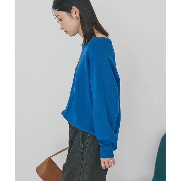 バイパチラグランニットプルオーバー＜静電気軽減＞ | AMERICAN HOLIC | 詳細画像5 