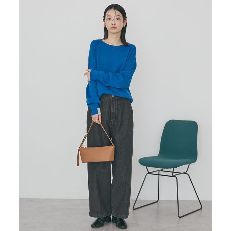 バイパチラグランニットプルオーバー＜静電気軽減＞ | AMERICAN HOLIC | 詳細画像7 