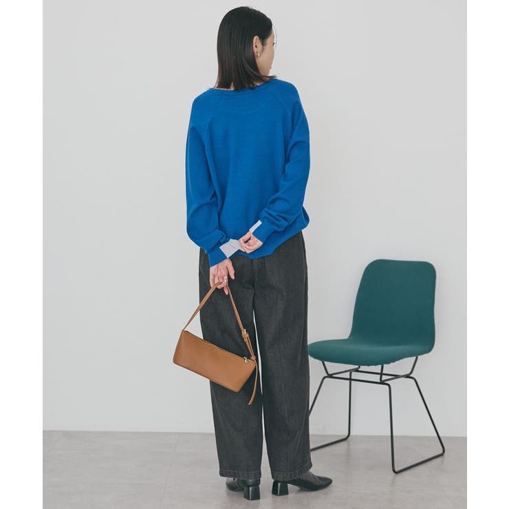 バイパチラグランニットプルオーバー＜静電気軽減＞ | AMERICAN HOLIC | 詳細画像9 