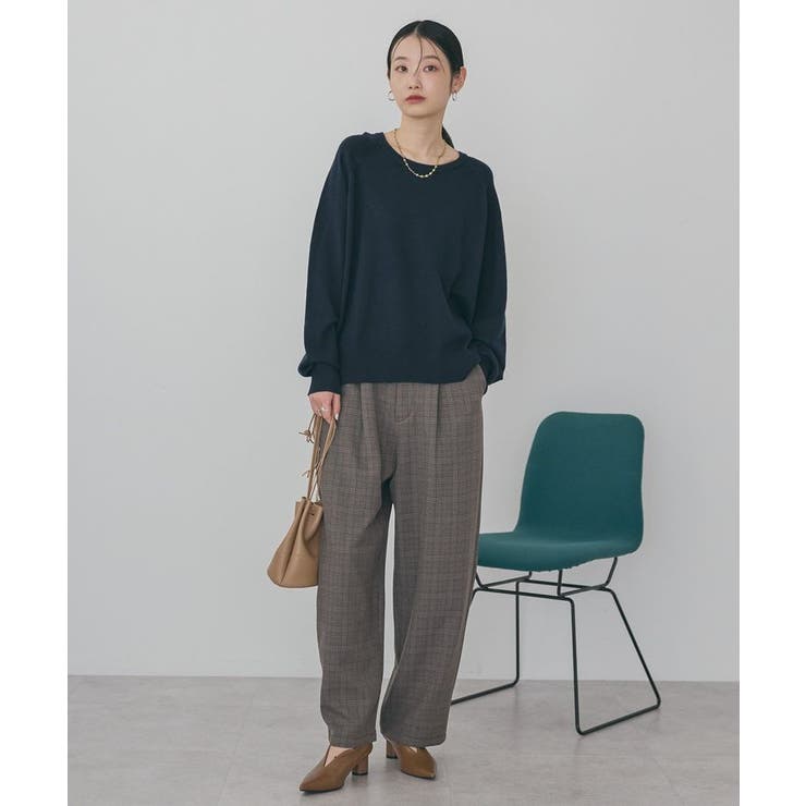 バイパチラグランニットプルオーバー＜静電気軽減＞ | AMERICAN HOLIC | 詳細画像6 