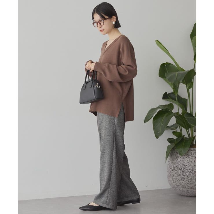 バイパチVネックニットプルオーバー＜静電気軽減＞ | AMERICAN HOLIC | 詳細画像11 