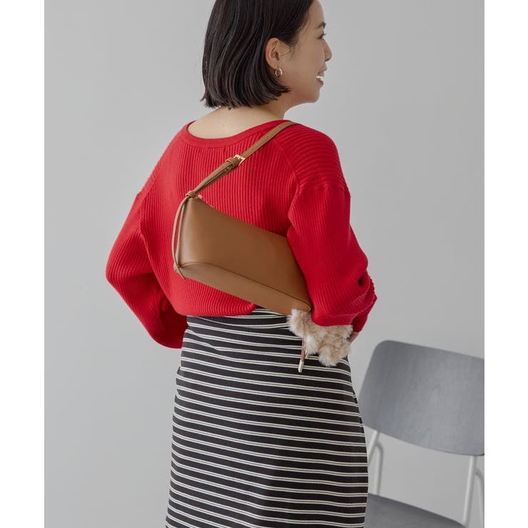 バイパチヘンリーネックリブニットプルオーバー＜静電気軽減＞ | AMERICAN HOLIC | 詳細画像10 