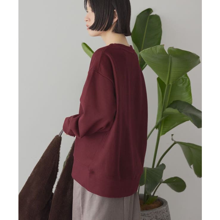 Fairfield フロッキースウェットプルオーバー | AMERICAN HOLIC | 詳細画像3 