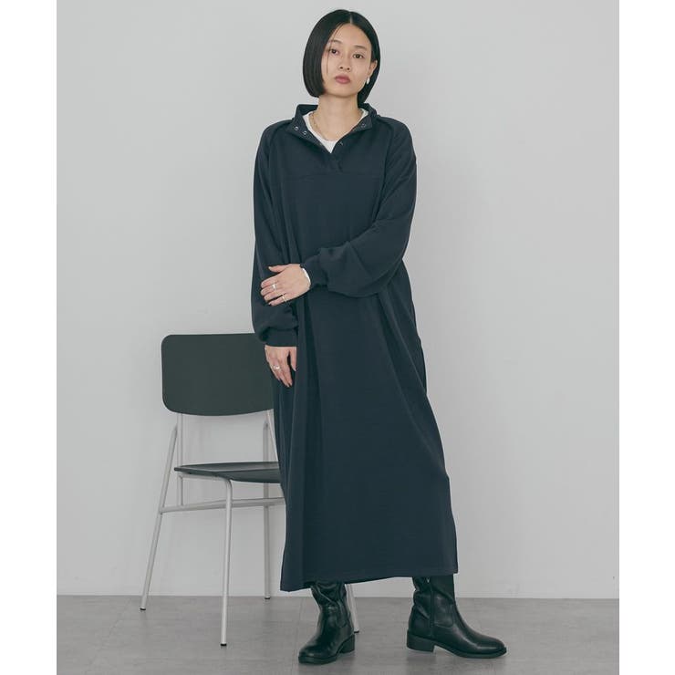 ライン入りポンチワンピース | AMERICAN HOLIC | 詳細画像2 