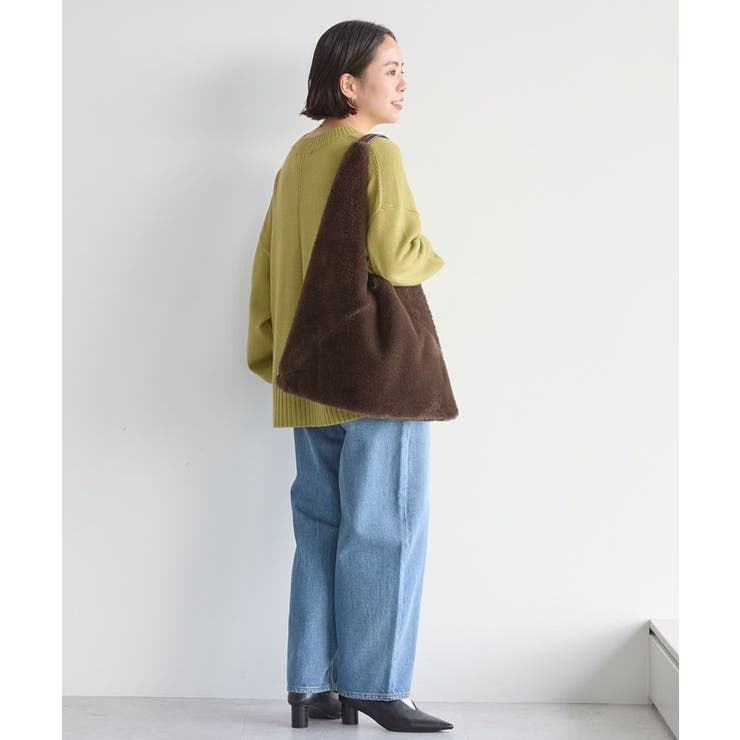 バイパチモックネックニットプルオーバー＜静電気軽減＞ | AMERICAN HOLIC | 詳細画像6 