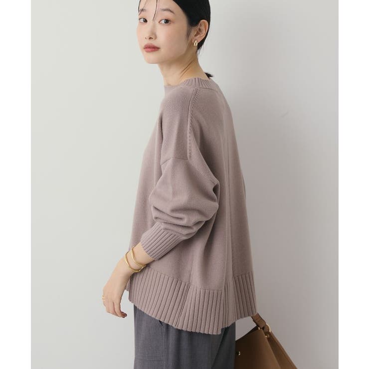 バイパチモックネックニットプルオーバー＜静電気軽減＞ | AMERICAN HOLIC | 詳細画像30 