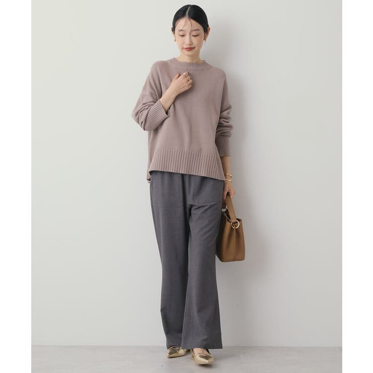 バイパチモックネックニットプルオーバー＜静電気軽減＞ | AMERICAN HOLIC | 詳細画像32 