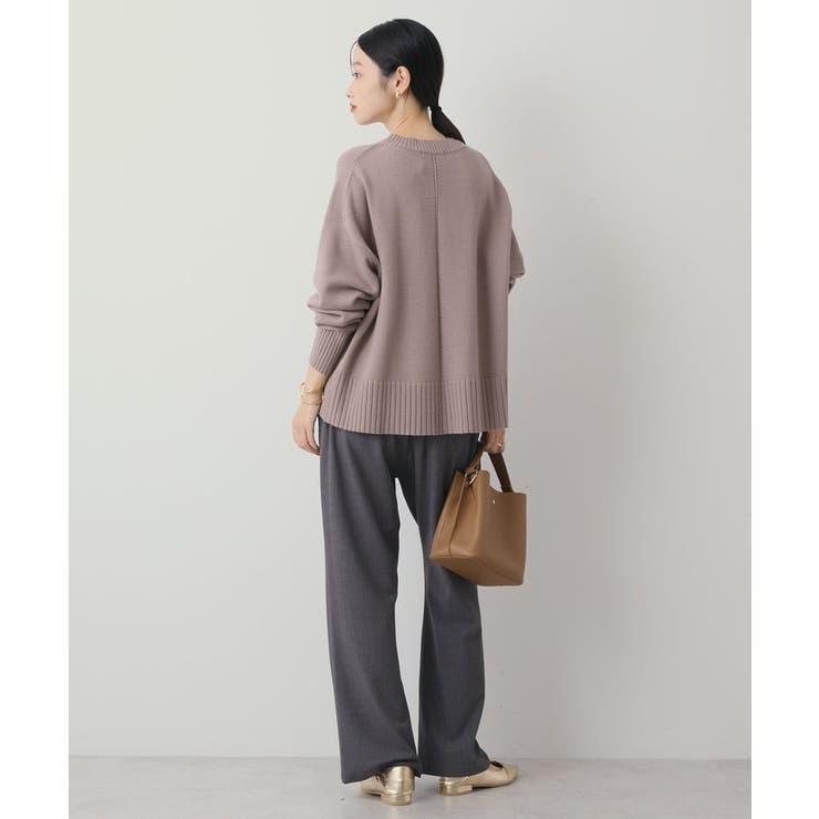 バイパチモックネックニットプルオーバー＜静電気軽減＞ | AMERICAN HOLIC | 詳細画像34 