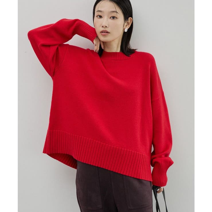 バイパチモックネックニットプルオーバー＜静電気軽減＞ | AMERICAN HOLIC | 詳細画像37 