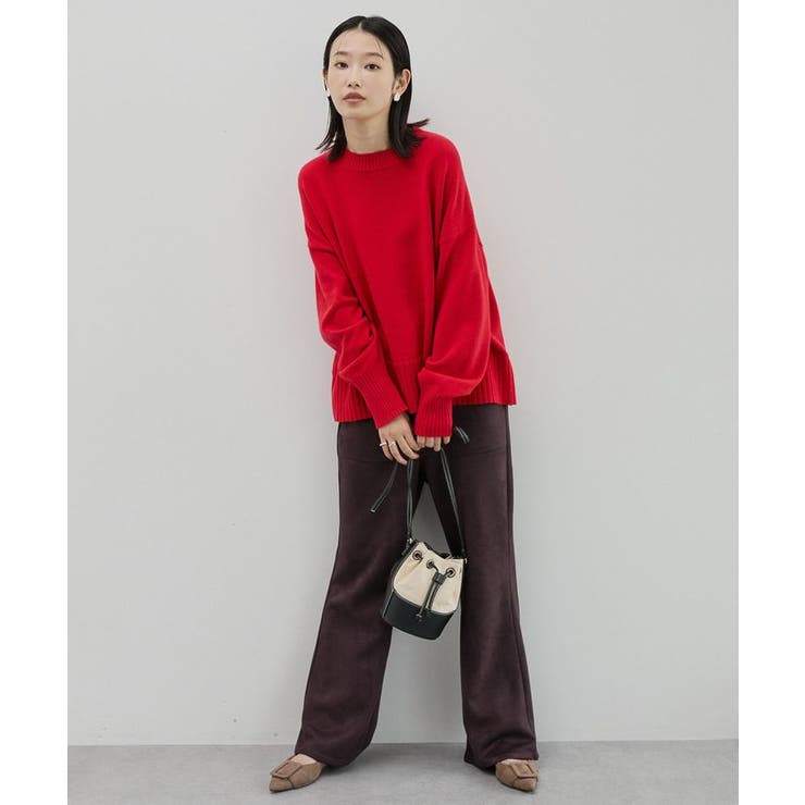 バイパチモックネックニットプルオーバー＜静電気軽減＞ | AMERICAN HOLIC | 詳細画像40 