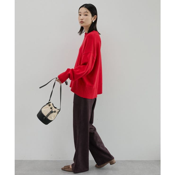 バイパチモックネックニットプルオーバー＜静電気軽減＞ | AMERICAN HOLIC | 詳細画像41 