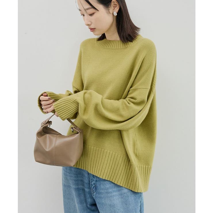 バイパチモックネックニットプルオーバー＜静電気軽減＞ | AMERICAN HOLIC | 詳細画像45 