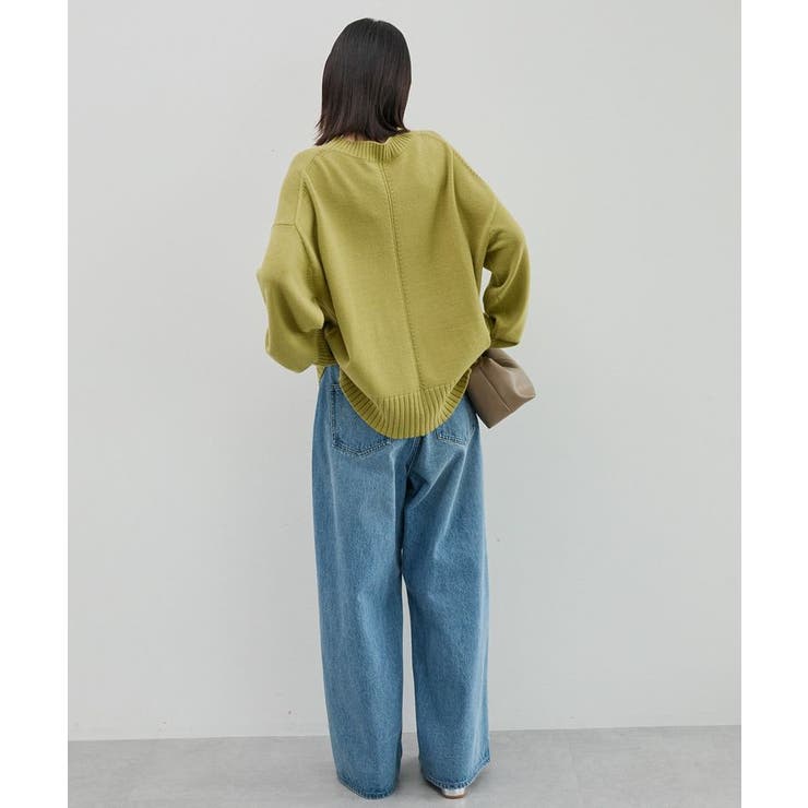 バイパチモックネックニットプルオーバー＜静電気軽減＞ | AMERICAN HOLIC | 詳細画像49 