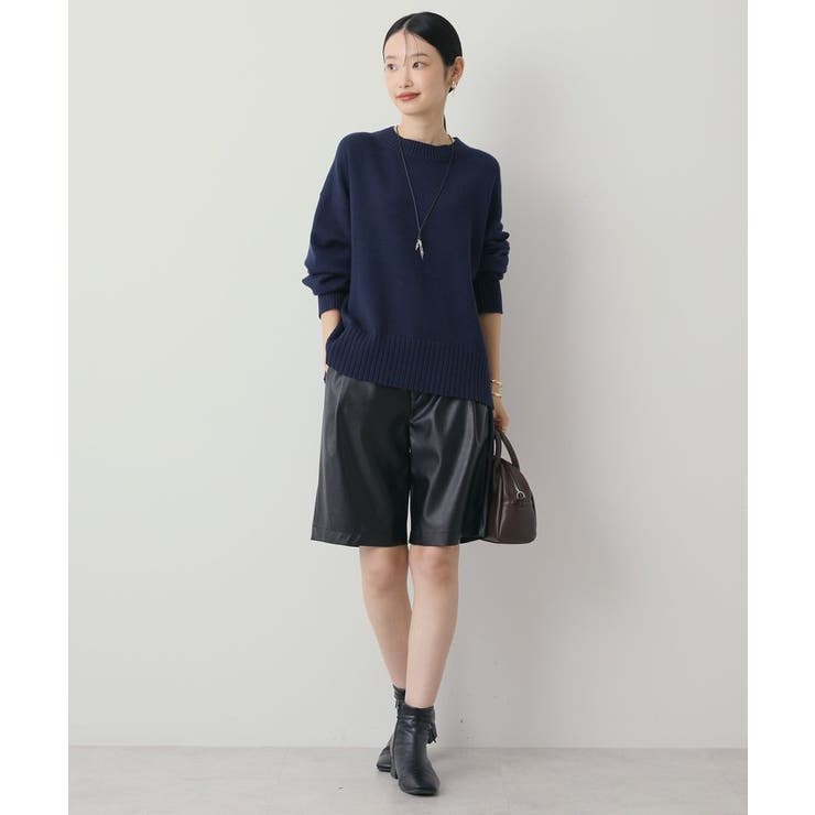 バイパチモックネックニットプルオーバー＜静電気軽減＞ | AMERICAN HOLIC | 詳細画像5 