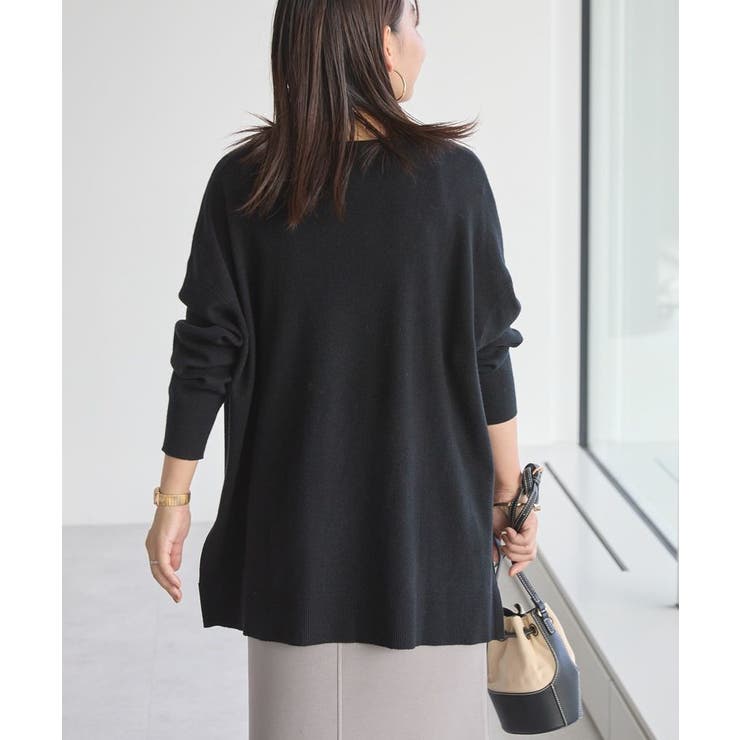 バイパチロングニットプルオーバー＜静電気軽減＞[品番：EHEW0050657