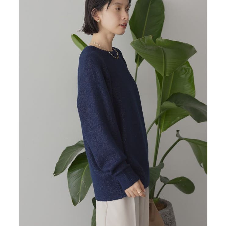 ラグランラメニットプルオーバー | AMERICAN HOLIC | 詳細画像23 