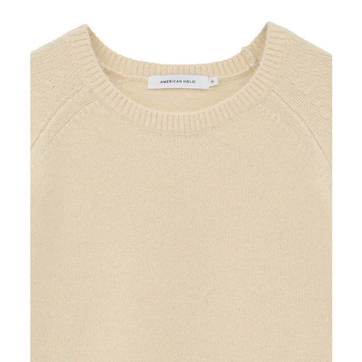 ラグランラメニットプルオーバー | AMERICAN HOLIC | 詳細画像36 