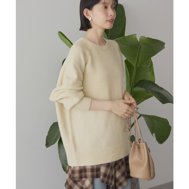 ラグランラメニットプルオーバー | AMERICAN HOLIC | 詳細画像10 