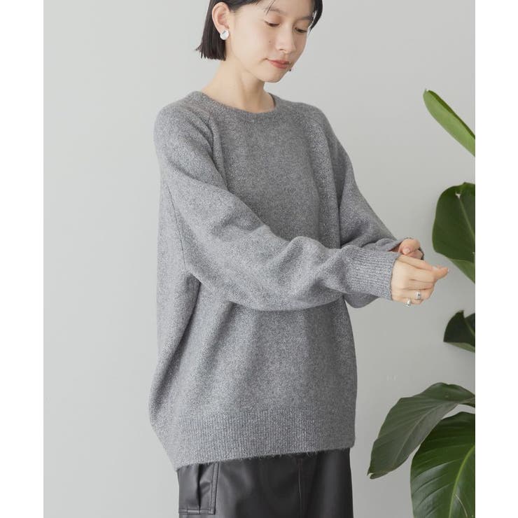 ラグランラメニットプルオーバー | AMERICAN HOLIC | 詳細画像16 