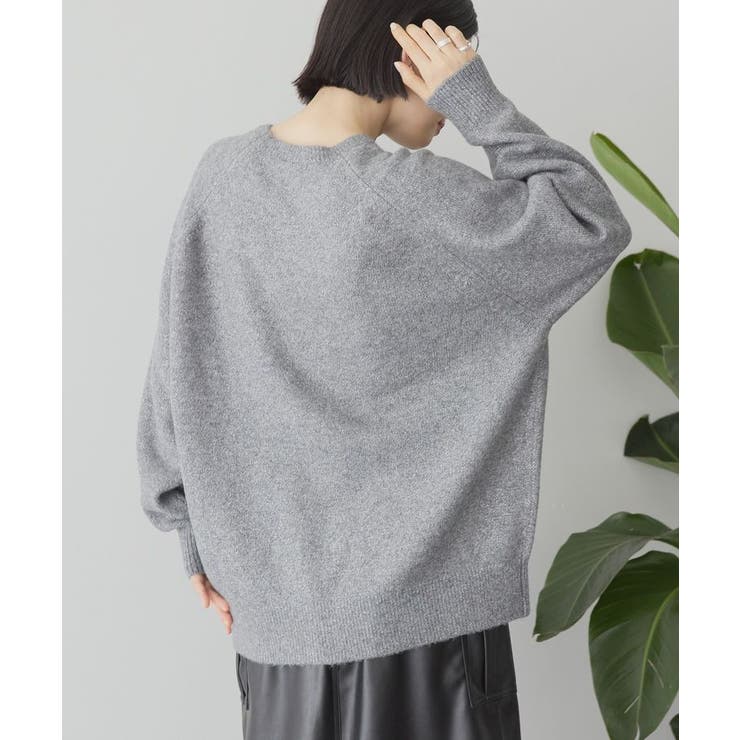 ラグランラメニットプルオーバー | AMERICAN HOLIC | 詳細画像17 