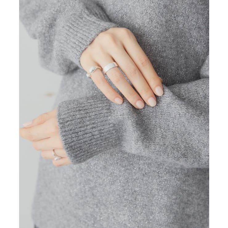 ラグランラメニットプルオーバー | AMERICAN HOLIC | 詳細画像18 