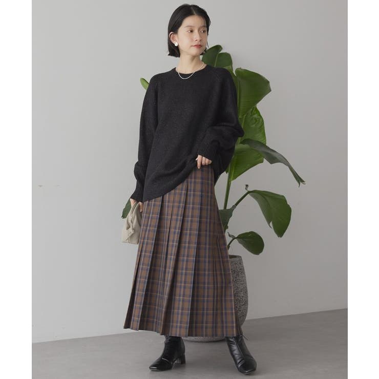 ラグランラメニットプルオーバー | AMERICAN HOLIC | 詳細画像6 