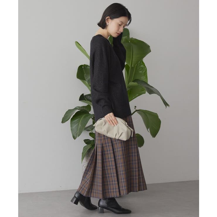 ラグランラメニットプルオーバー | AMERICAN HOLIC | 詳細画像7 