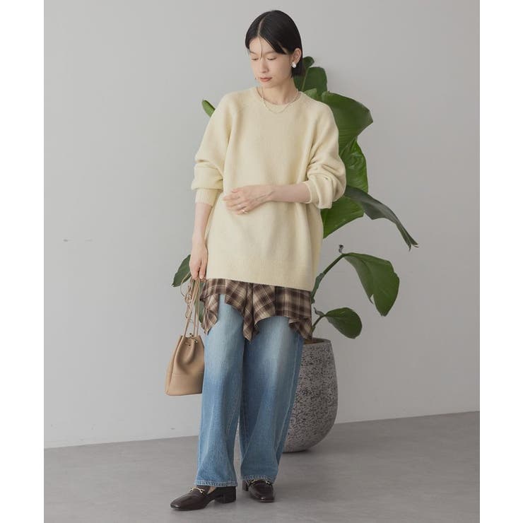 ラグランラメニットプルオーバー | AMERICAN HOLIC | 詳細画像26 