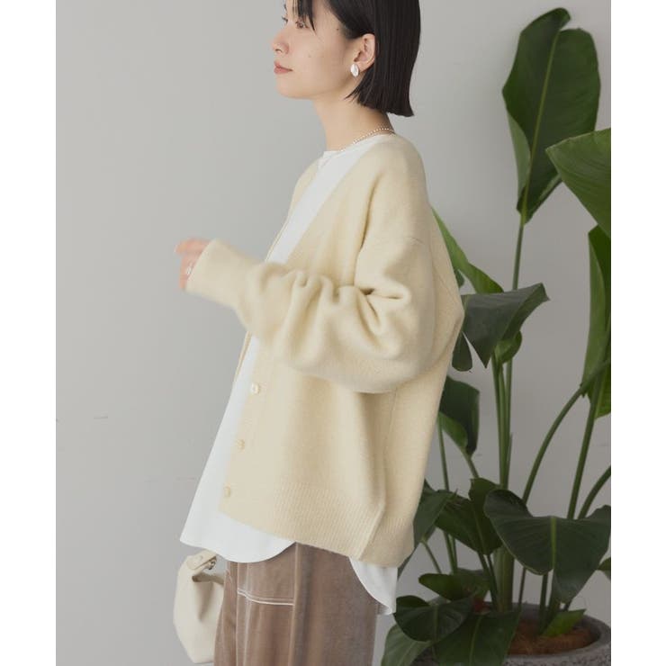 Vネックラメニットカーディガン | AMERICAN HOLIC | 詳細画像11 