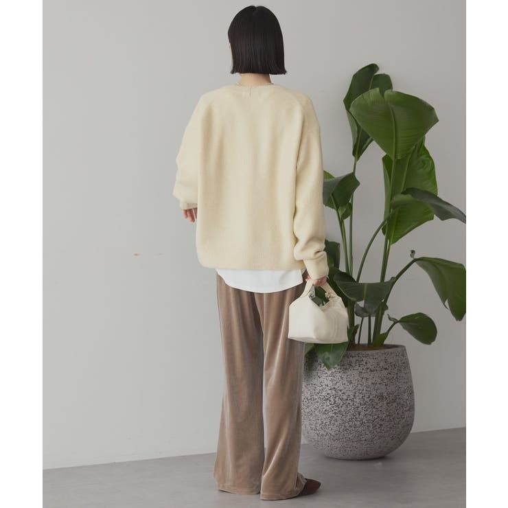 Vネックラメニットカーディガン | AMERICAN HOLIC | 詳細画像15 